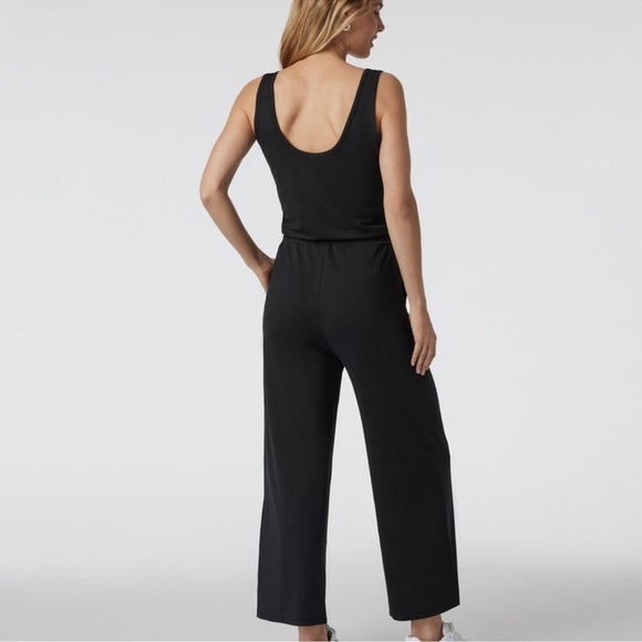 Vuori Falls Jumpsuit in Black - Picture 2 of 6